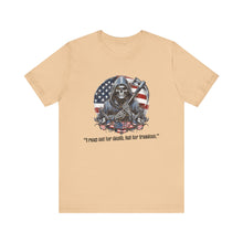 Load image into Gallery viewer, I Reap Not For Death, But For Freedom Unisex Tee
