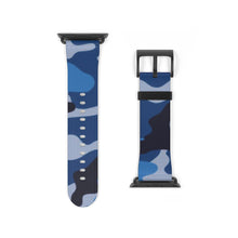 Load image into Gallery viewer, Blue Camo Apple Watch Band
