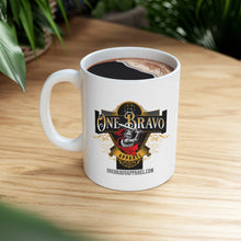 Load image into Gallery viewer, One Bravo Knight Logo #3 Ceramic Mug 11oz
