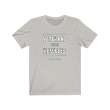 Load image into Gallery viewer, Veterans Before Refugees Unisex Tee
