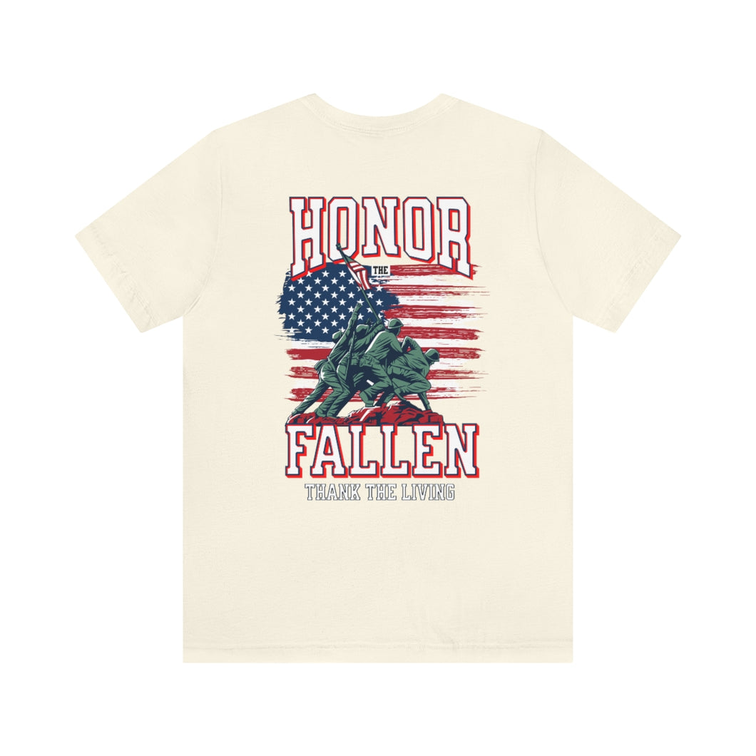 Honor The Fallen, Thank The Living Unisex Tee