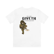 Load image into Gallery viewer, Sniper Taketh Away Unisex Tee
