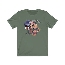 Load image into Gallery viewer, Hard To Get Nose Art Unisex Tee
