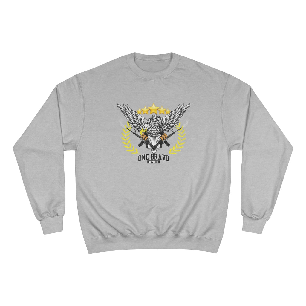 One Bravo Bald Eagle With Guns Sweatshirt
