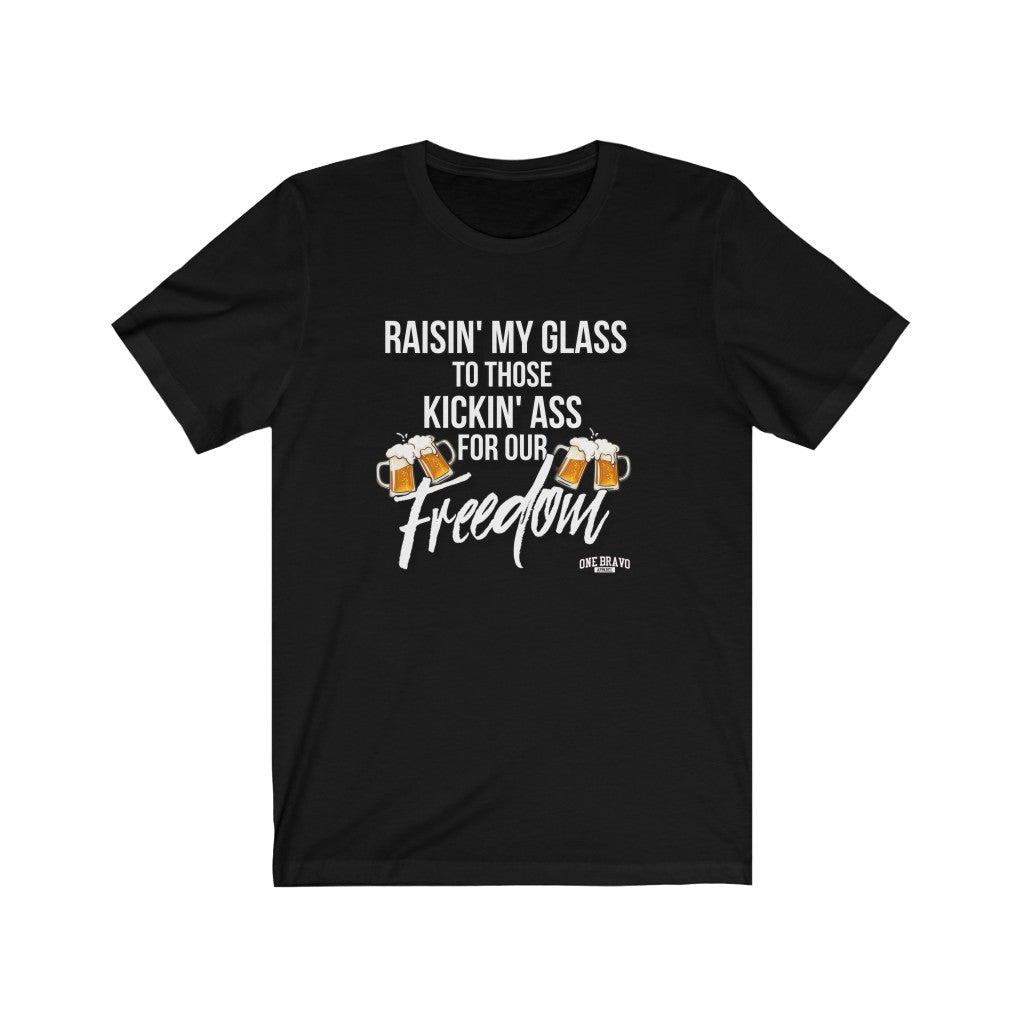 Raisin' My Glass Unisex Tee