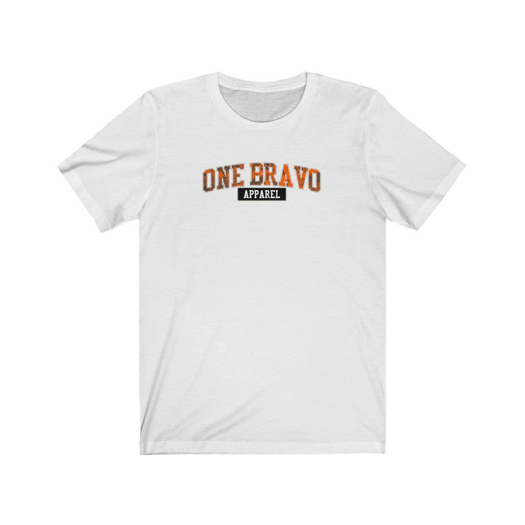 Kryptek Orange Camo One Bravo Logo Unisex Tee