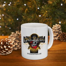 Load image into Gallery viewer, One Bravo Knight Logo #3 Ceramic Mug 11oz
