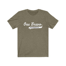 Load image into Gallery viewer, One Bravo Tail Logo(Lt.) Unisex Tee
