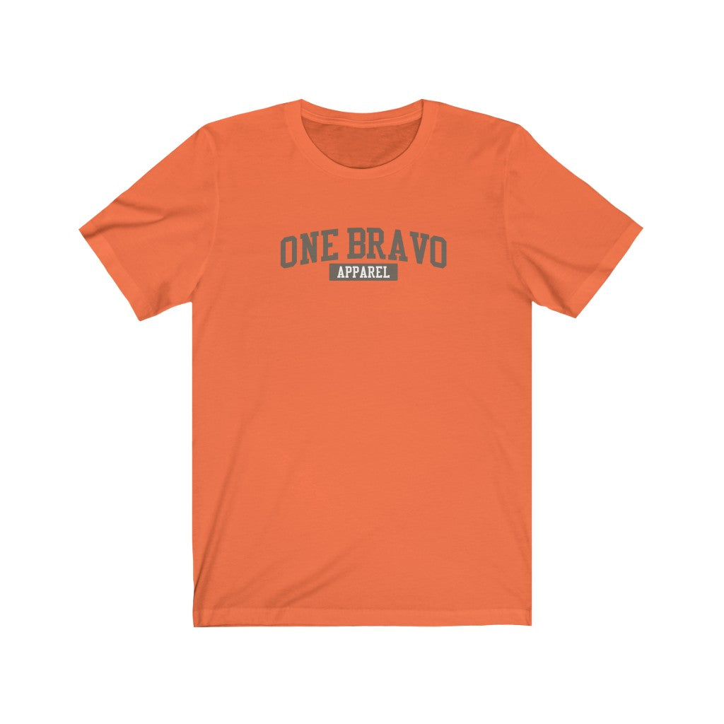Gray One Bravo Logo Unisex Tee