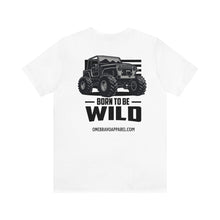 Load image into Gallery viewer, Jeep- Born To Be Wild Unisex Tee
