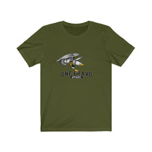 Load image into Gallery viewer, One Bravo Eagle Unisex Jersey Short Sleeve Tee
