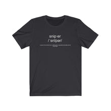 Load image into Gallery viewer, Sniper Definition Unisex Tee
