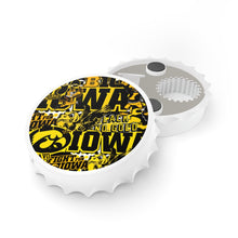 Load image into Gallery viewer, Iowa Hawkeyes Collage Bottle Opener
