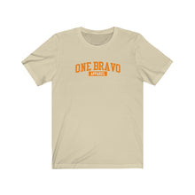 Load image into Gallery viewer, Orange One Bravo Logo Unisex Tee
