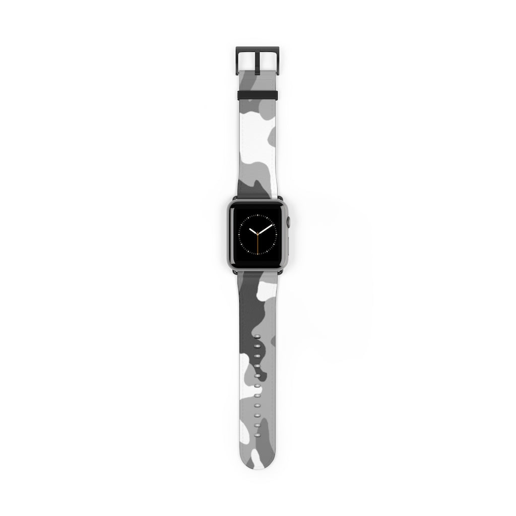 Snow Camo Apple Watch Band