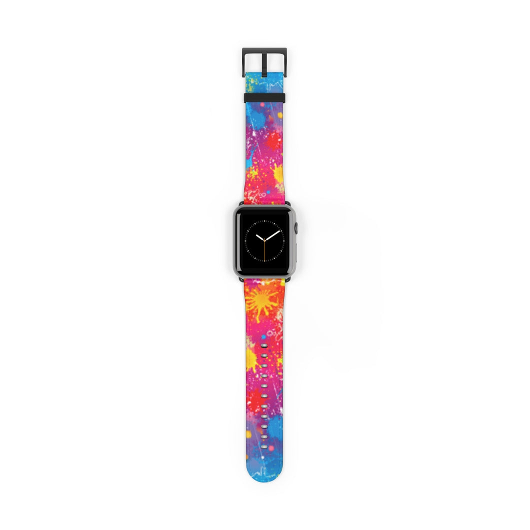 Paint Splatter #6 Apple Watch Band