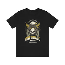 Load image into Gallery viewer, One Bravo Skull/Eagle Logo Unisex Tee
