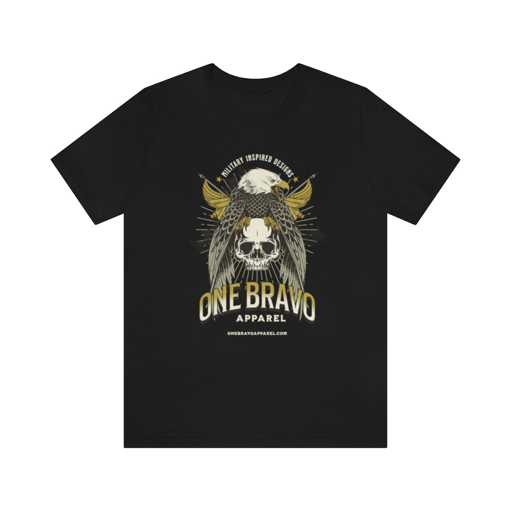 One Bravo Skull/Eagle Logo Unisex Tee