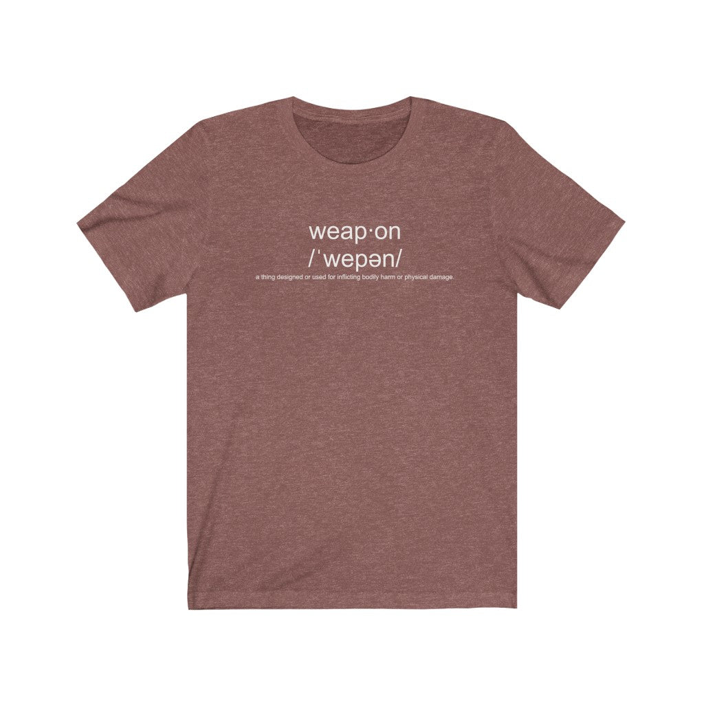 Weapon Definition Unisex Tee