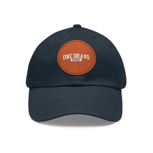 Load image into Gallery viewer, One Bravo Hat with Leather Patch
