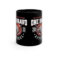 Load image into Gallery viewer, One Bravo Limited Edition #11 Ceramic Black Mug
