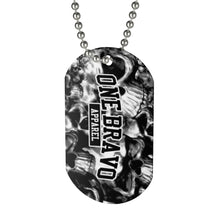 Load image into Gallery viewer, Reaper Skull One Bravo Dog Tag
