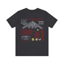 Load image into Gallery viewer, B-2 Stealth Bomber Aircraft Unisex Tee
