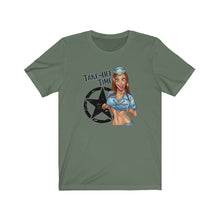 Load image into Gallery viewer, Take-Off Time Nose Art Unisex Tee
