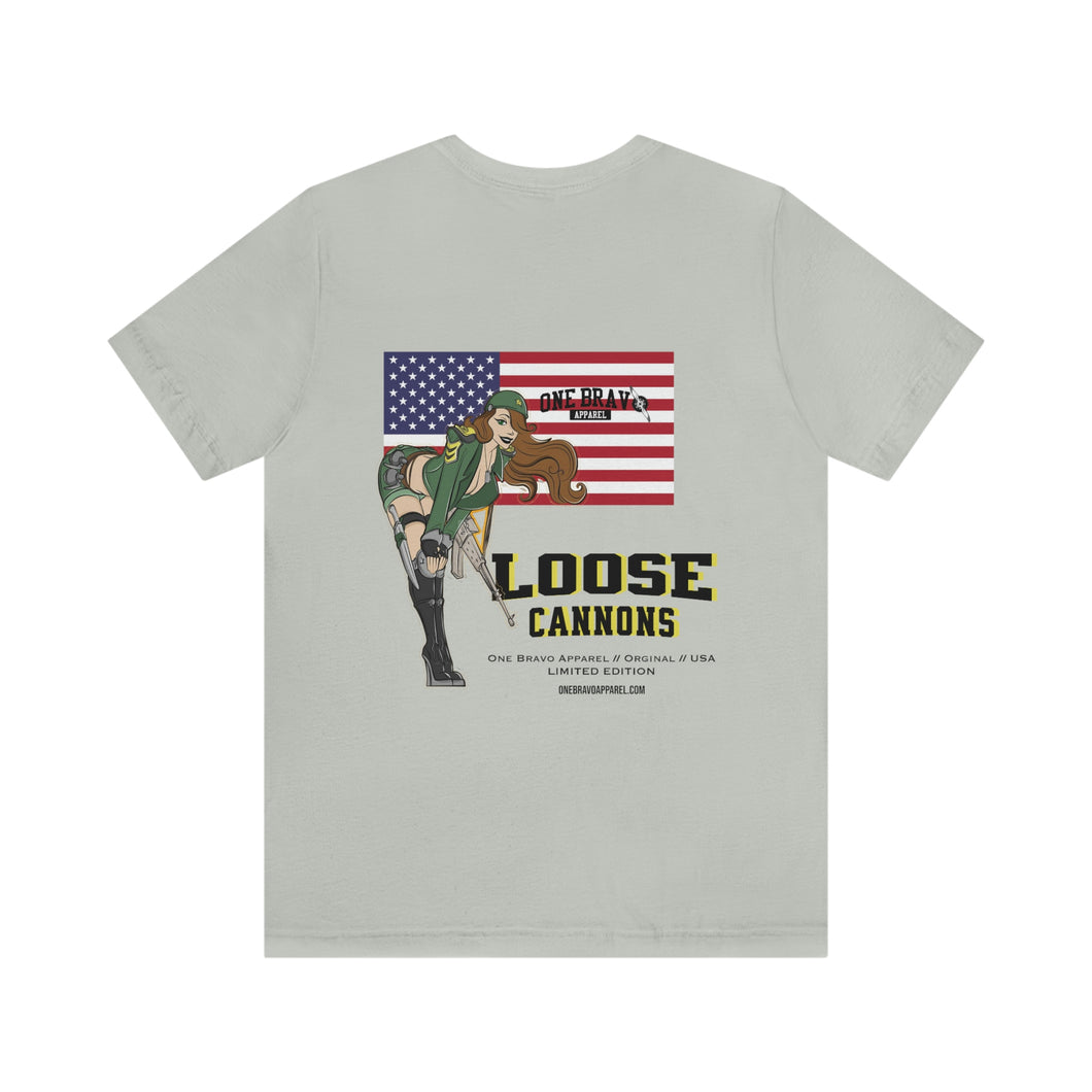 Loose Cannons Nose Art Unisex Tee