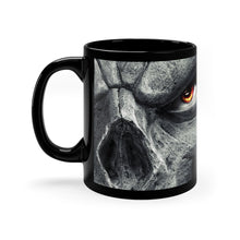 Load image into Gallery viewer, One Bravo Skull 11oz Black Coffee Mug
