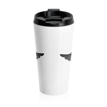 Load image into Gallery viewer, One Bravo Skull w/ Beret Stainless Steel Travel Mug
