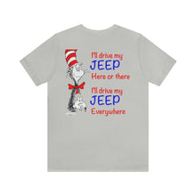 Load image into Gallery viewer, Dr. Suess Jeep Unisex Tee
