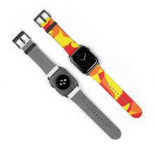 Load image into Gallery viewer, Red &amp; Yellow Camo Apple Watch Band
