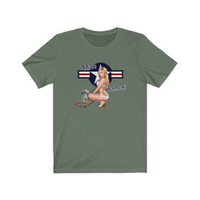 Load image into Gallery viewer, Miss Behavin&#39; Nose Art Unisex Tee
