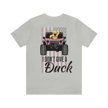 Load image into Gallery viewer, I Don&#39;t Give A Duck Jeep Unisex Tee
