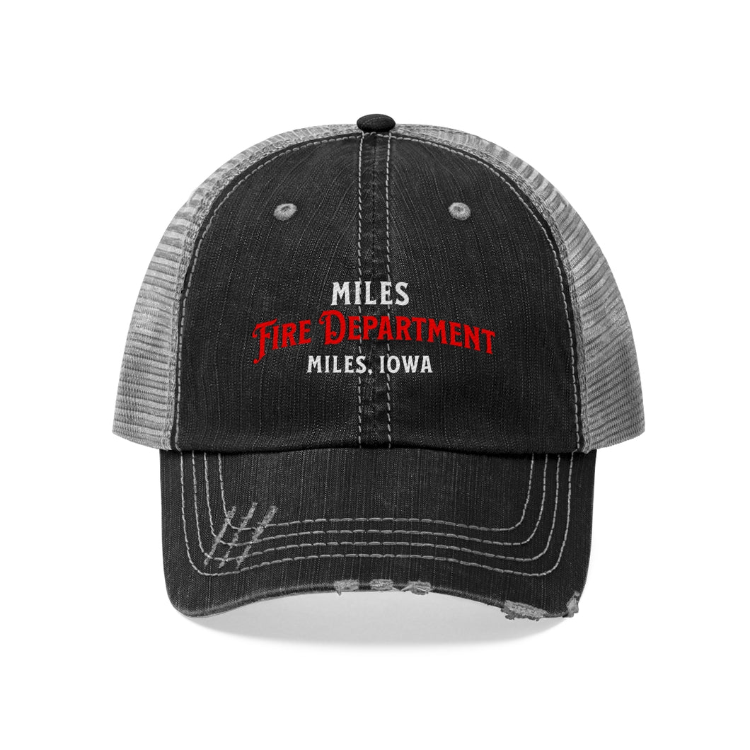 Miles Fire Department Unisex Trucker Hat
