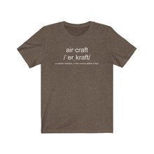 Load image into Gallery viewer, Aircraft Definition Unisex Tee
