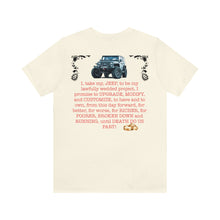 Load image into Gallery viewer, Jeep Vows Unisex Tee
