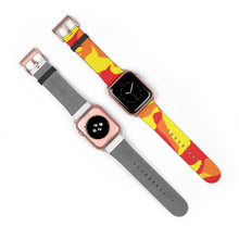 Load image into Gallery viewer, Red &amp; Yellow Camo Apple Watch Band
