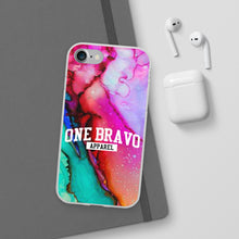 Load image into Gallery viewer, One Bravo Marble Flexi Phone Case

