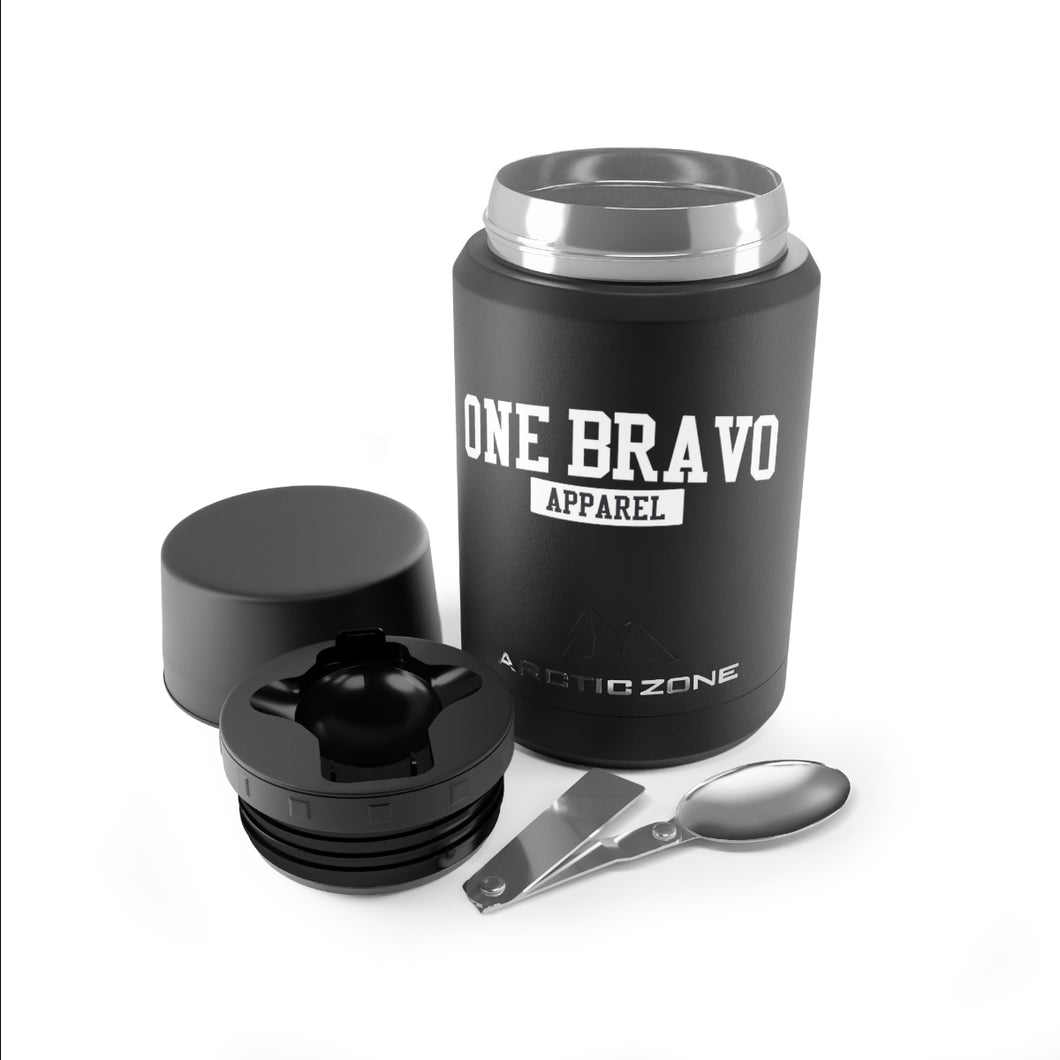 One Bravo Logo Titan Copper Insulated Food Storage