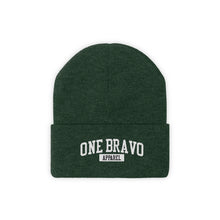 Load image into Gallery viewer, One Bravo Embroidered Knit Beanie
