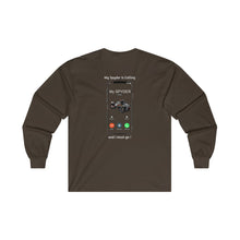 Load image into Gallery viewer, My Spyder Is Calling Unisex Long Sleeve Tee
