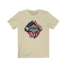 Load image into Gallery viewer, Chest Flag Pull Logo Unisex Tee

