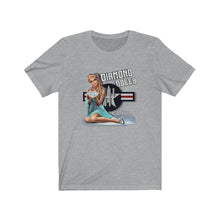 Load image into Gallery viewer, Diamond Dolly Nose Art Unisex Tee
