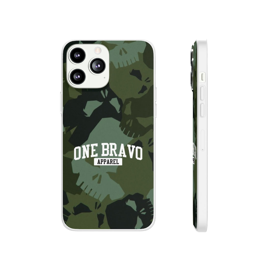 One Bravo Skull #3 Flexi Phone Case