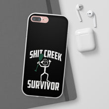 Load image into Gallery viewer, Shit Creek Survior Flexi Phone Cases
