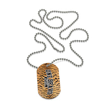 Load image into Gallery viewer, Tiger Pattern One Bravo Dog Tag
