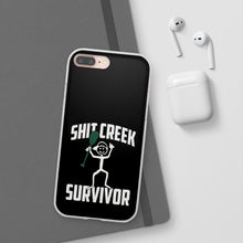 Load image into Gallery viewer, Shit Creek Survior Flexi Phone Cases
