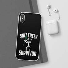 Load image into Gallery viewer, Shit Creek Survior Flexi Phone Cases
